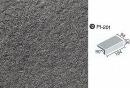 INAX　ピアッツア　OXシリーズ　200x100mm角垂れ付き段鼻　PI-201/4
